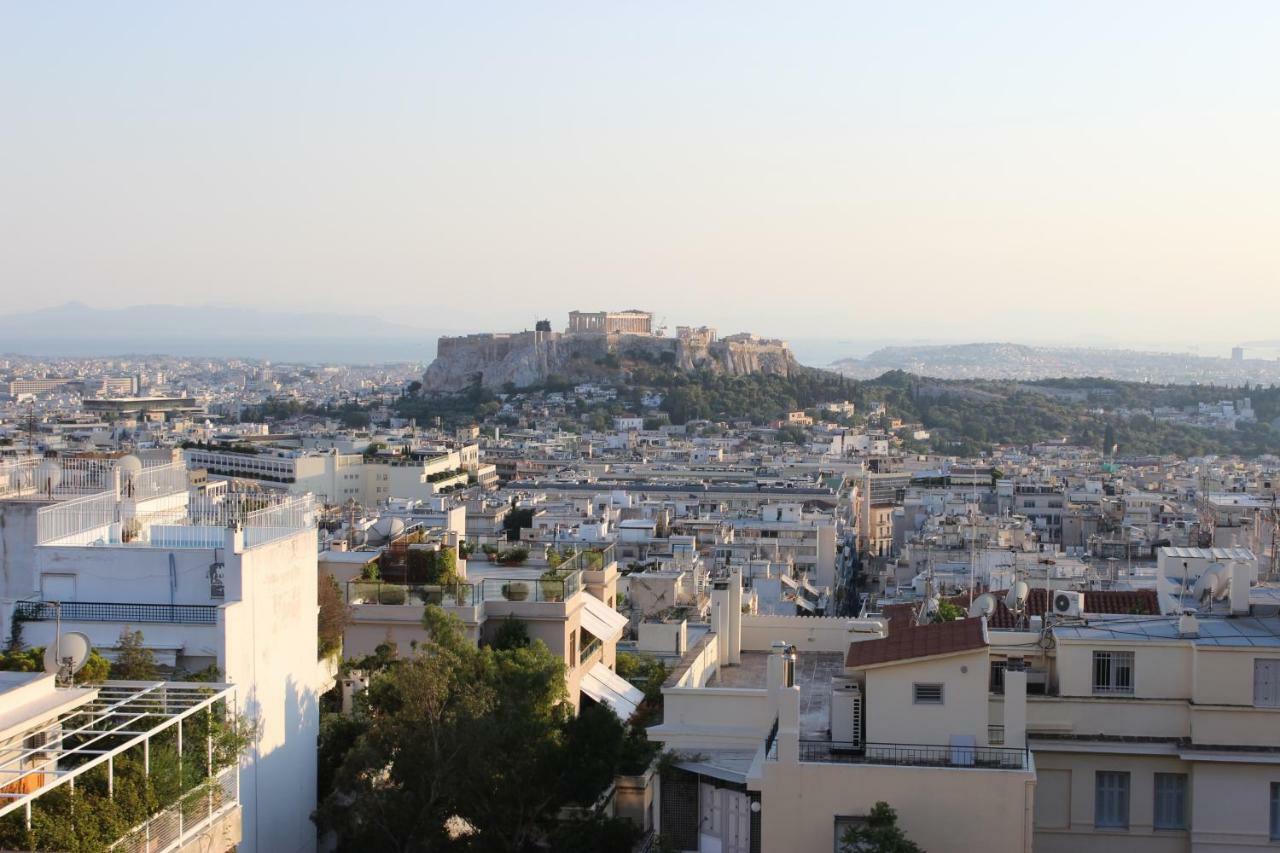 Apartament Acropolis View Penthouse Ateny Zewnętrze zdjęcie