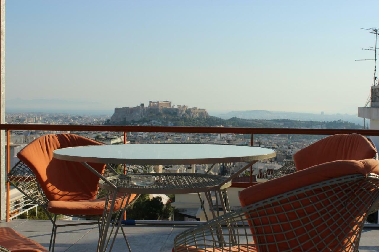 Apartament Acropolis View Penthouse Ateny Zewnętrze zdjęcie