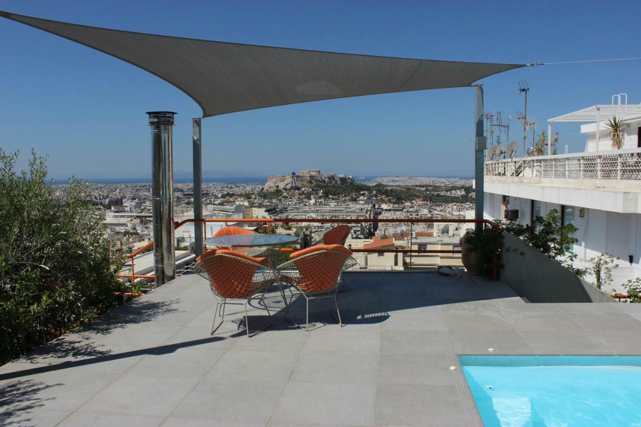 Apartament Acropolis View Penthouse Ateny Zewnętrze zdjęcie
